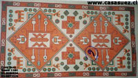 Esterilla estampada alfombra
Tela brasilera